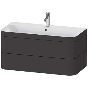 Тумба под раковину Duravit Happy D 2 Plus 97.5 HP4638O8080 подвесная черная