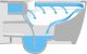 Унитаз Duravit Rimless 45510900A1 подвесной белый