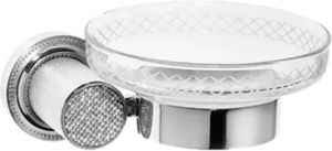 Мыльница Boheme Royal Crystal хром 10923-CR