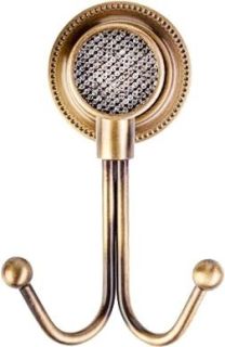 Крючок двойной Boheme Royal Crystal бронза 10926-BR Крючок двойной Boheme Royal Crystal бронза 10926-BR