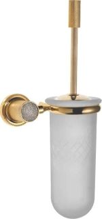 Щётка для туалета Boheme Royal Crystal золото 10933-G Щётка для туалета Boheme Royal Crystal золото 10933-G
