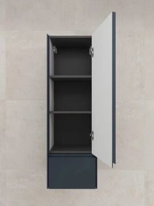 Пенал подвесной Style Line Лима ЛС-00002347 35 см графит