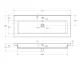 Раковина BelBagno BB-8070-120 120 см белый