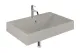 Раковина Kludi Resa 59WW81O2 80 см светло-серый матовый