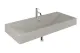 Раковина Kludi Resa 59WW121O2 120 см светло-серый матовый