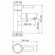 Смеситель для раковины WasserKRAFT Main 4103 T хром