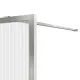 Душевая перегородка Vincea VSW-1HP110FLBN брашированный никель стекло рифленое