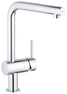 Смеситель для кухни Grohe Minta 32168000Gr с вытяжным изливом хром