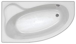 Santek Эдера 170х110 L асимметричная белая 1WH111995