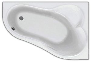Santek Ибица 150х100 R асимметричная белая 1WH112035