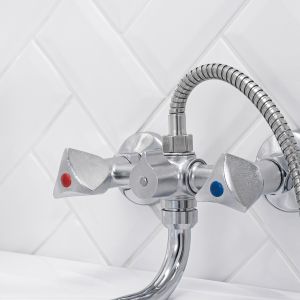 Смеситель для ванны с душем РМС SL119-143 хром