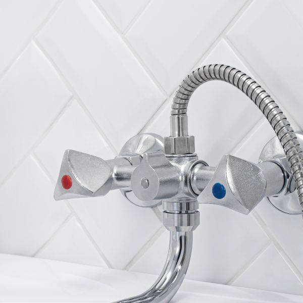 Смеситель для ванны с душем РМС SL119-143 хром