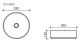Раковина Ceramica Nova Element CN6022 39см белый