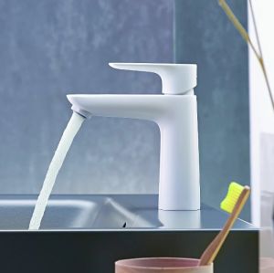 Смеситель для раковины Hansgrohe Talis E 71710700 матовый белый