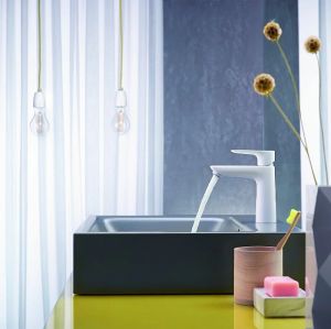 Смеситель для раковины Hansgrohe Talis E 71710700 матовый белый