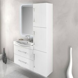 Шкаф-колонна Cezares 45x170 Bianco Lucido Moderno 53106