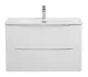 Тумба под раковину BelBagno Marino MARINO-CER-MINI-800-2C-SO-BL-P 80 см белый