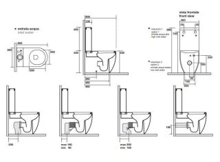 Унитаз Kerasan Flo 311701 напольный белый Унитаз Kerasan Flo 311701 напольный белый