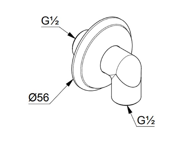 Шланговое соединение Kludi 1926 позолоченный 1210145-00