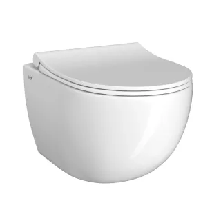 Инсталляция с унитазом VitrA Sento (Сенто) 9830B003-7212 кнопка смыва хром глянец