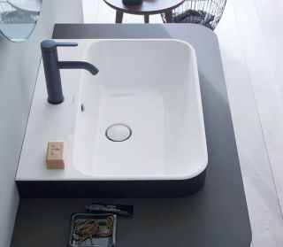 Раковина Duravit Happy D 60 2360606100 Белый Антрацит Раковина Duravit Happy D 60 2360606100 Белый Антрацит