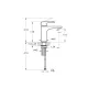 Смеситель для раковины VitrA Root Round (Рут Раунд) A4270634EXP брашированный никель