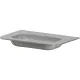 Раковина моноблок Armadi Art Voi Stonefinish Luna 786-080-SF-L без отв. серый камень матовый