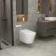 Электронный подвесной унитаз Grossman Smart GR-5702 с функцией биде белый