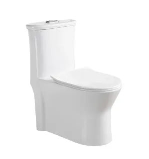 Унитаз моноблок Stella Polar Бильбао SP-00001849 крышка-сиденье микролифт белый