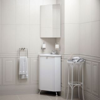 Зеркало-шкаф Corozo Триана угловая 40см белый SD-00000300 Зеркало-шкаф Corozo Триана угловая 40см белый SD-00000300