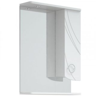 Зеркало-шкаф Corozo Ультра Флора 55см белый SD-00000301 Зеркало-шкаф Corozo Ультра Флора 55см белый SD-00000301