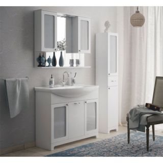 Зеркало-шкаф Corozo Прованс 105см белый SD-00000469 Зеркало-шкаф Corozo Прованс 105см белый SD-00000469