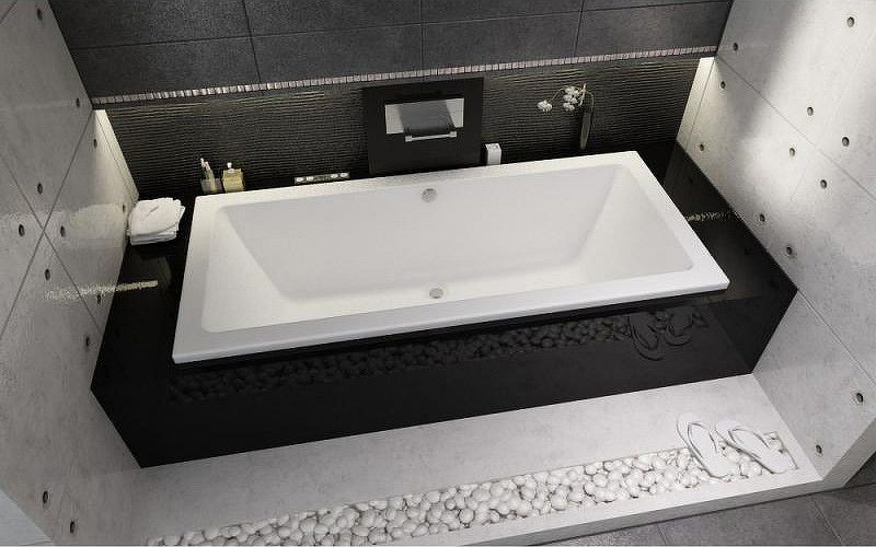 Акриловая ванна Riho Lusso B036001005 180х80см белый