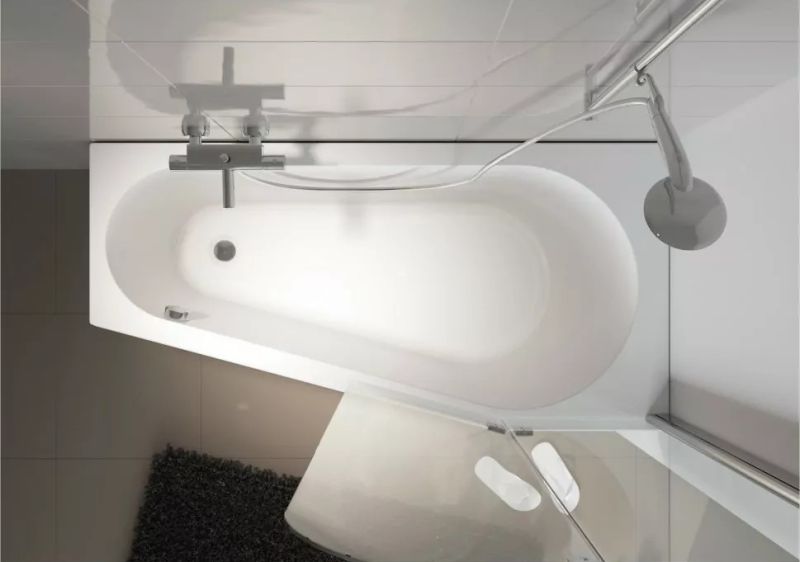 Акриловая ванна Riho Delta B069001005 L 160x80см белый Акриловая ванна Riho Delta B069001005 L 160x80см белый