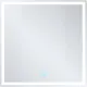 Зеркало с подсветкой BelBagno SPC-GRT-800-800-LED-3000K-TCH-WARM 80 см с сенсорным выключателем и подогревом
