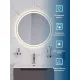 Зеркало с подсветкой BelBagno SPC-RNG-600-LED-3000K-TCH 60 см с сенсорным выключателем