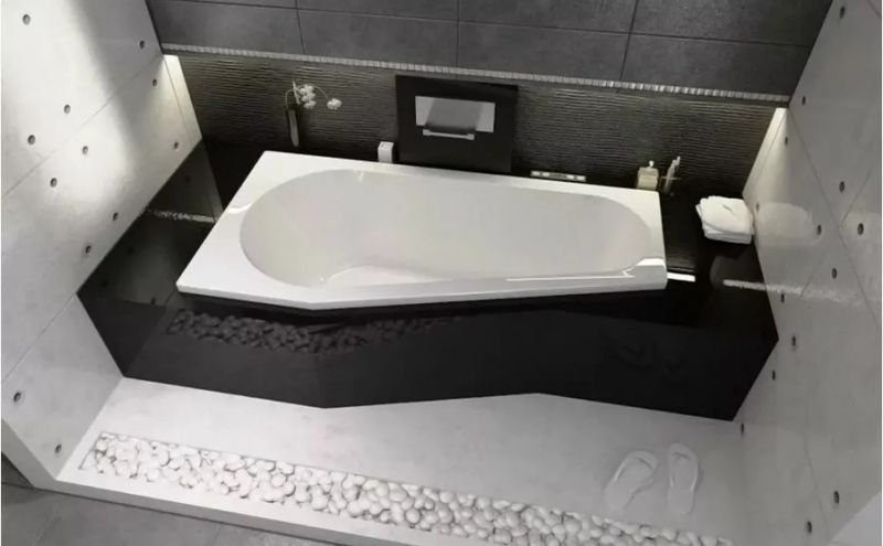 Акриловая ванна Riho Delta B068001005 R 160x80см белый