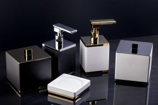 Контейнер Boheme чёрный/золото 10964-B-G