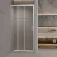 Душевая дверь Vincea Alpha VDS3-3AL900CL 90 см профиль хром стекло прозрачное