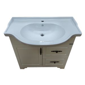 Comforty Зеркало-шкаф "Севилья-85" слоновая кость