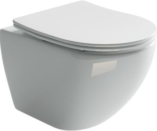 Подвесной унитаз Ceramica Nova Metropol CN4002 безободковый белый Подвесной унитаз Ceramica Nova Metropol CN4002 безободковый белый