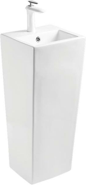 Раковина напольная SantiLine SL-4010 35см белый