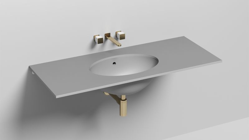 Встраиваемая раковина Salini Marea 12 S-Sense 1101109MRF 55см RAL полностью Встраиваемая раковина Salini Marea 12 S-Sense 1101109MRF 55см RAL полностью