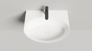 Подвесная раковина Salini Alda Wall 02 S-Stone 140322MRH 58см RAL снаружи