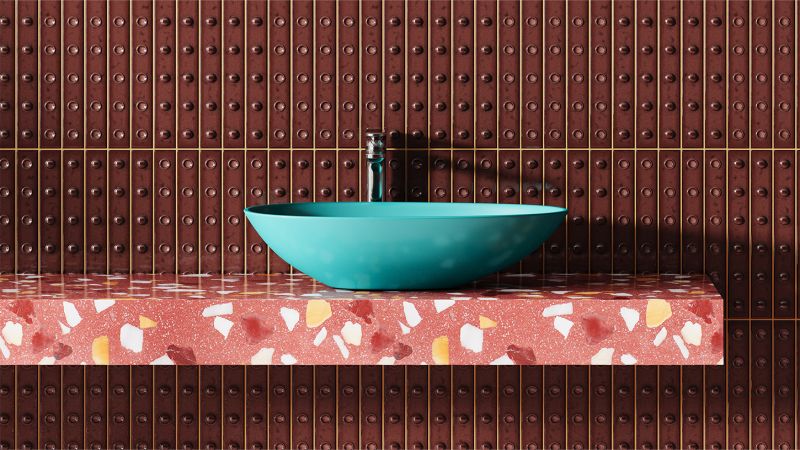 Накладная раковина Salini Paola S-Stone 1101201SMRF 58см RAL полностью