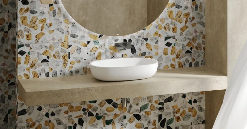 Накладная раковина Salini Gloria 05 S-Stone 1102205MRH 64см RAL снаружи Накладная раковина Salini Gloria 05 S-Stone 1102205MRH 64см RAL снаружи