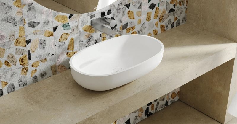Накладная раковина Salini Gloria 05 S-Stone 1102205M 64см белый матовый Накладная раковина Salini Gloria 05 S-Stone 1102205M 64см белый матовый