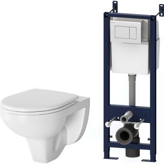 Унитаз с инсталляцией AM.PM SENSE IS301.74A1738 Унитаз с инсталляцией AM.PM SENSE IS301.74A1738