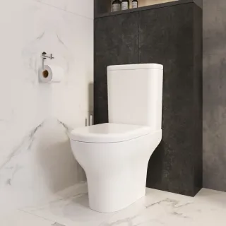 Унитаз-компакт VitrA Zentrum (Зентрум) 9824B003-7219 безободковый антибактериальное покрытие Hygiene (Хайджн)