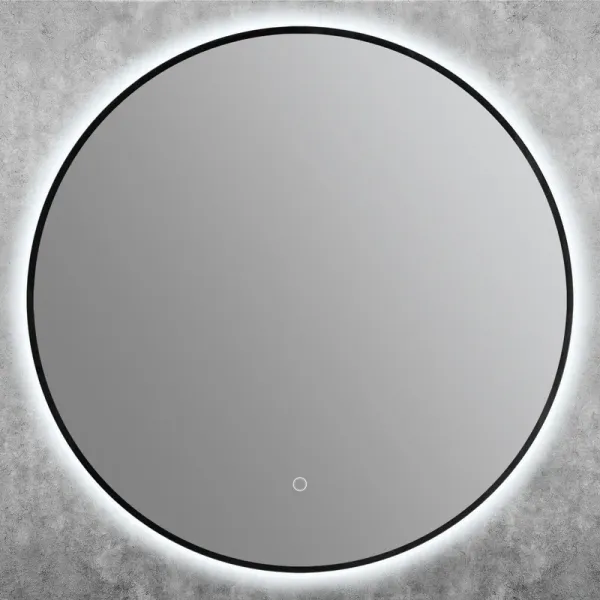 Зеркало с подсветкой ArtMax Sanremo AM-San-700-DS-F-Nero 70 см чёрный